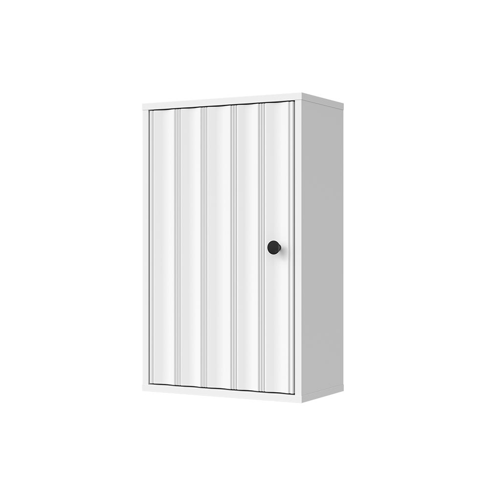 Vicco Szafka łazienkowa Eliza, Białe pofałdowanie, 40 x 65 cm