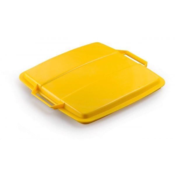 Chariot DURABIN 90L – Support Mobile Métal Blanc Avec 4 Roulettes Pour Poubelle Durable 1801668010
