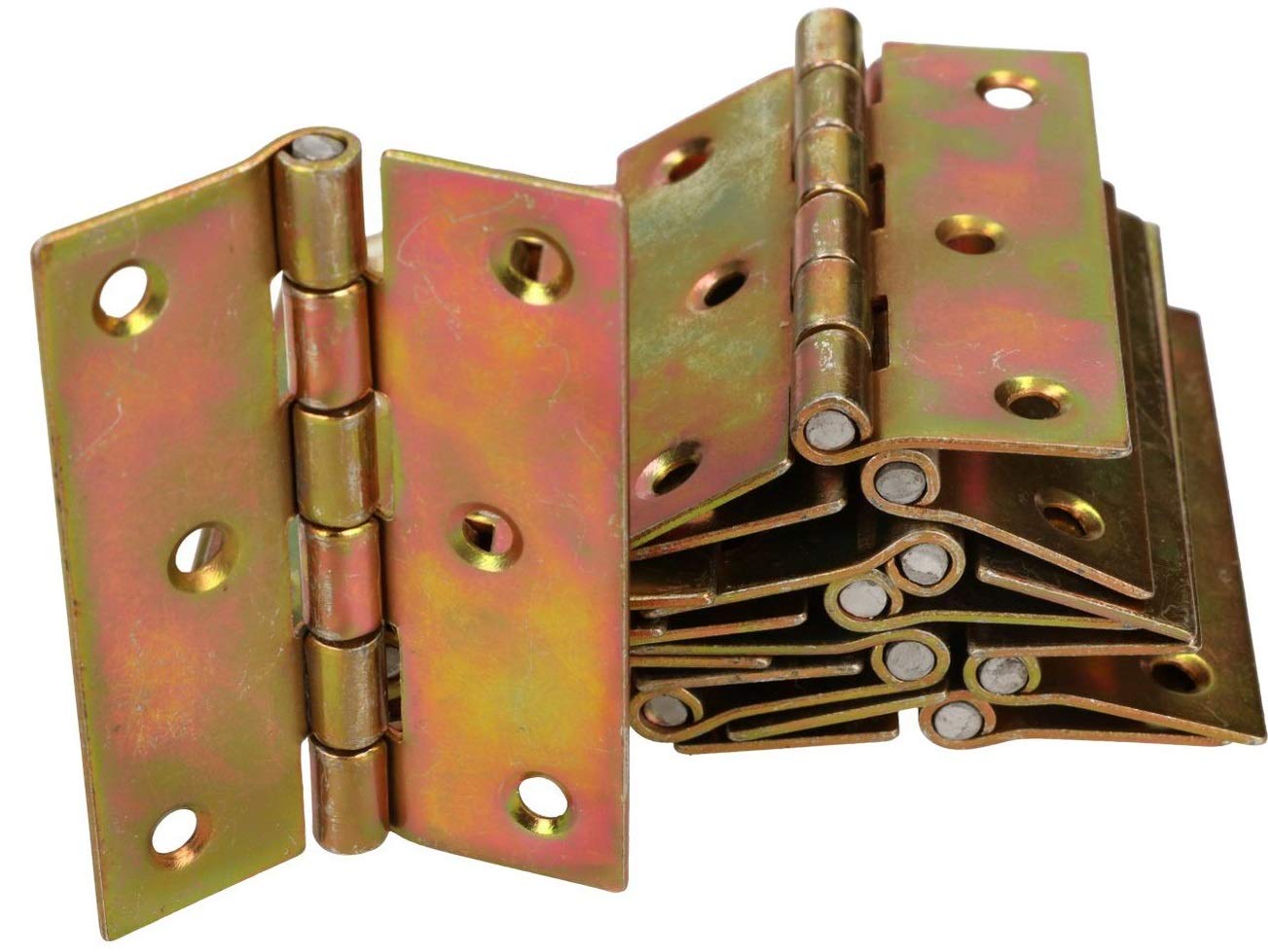 50x zawias budowlany splatany drzwi 80x60mm mebli - KOTARBAU