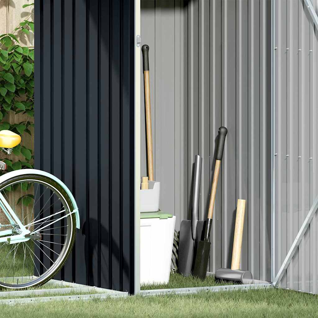 Maison Exclusive - Capanno per Legna Antracite 245x98x159 cm in Acciaio Zincato - 4