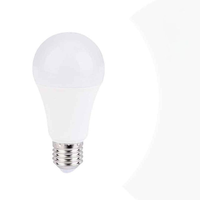 Ampoule 12-24 VDC 8W E27 A60 pour caravanes, camping-cars et bateaux - Blanc Froid