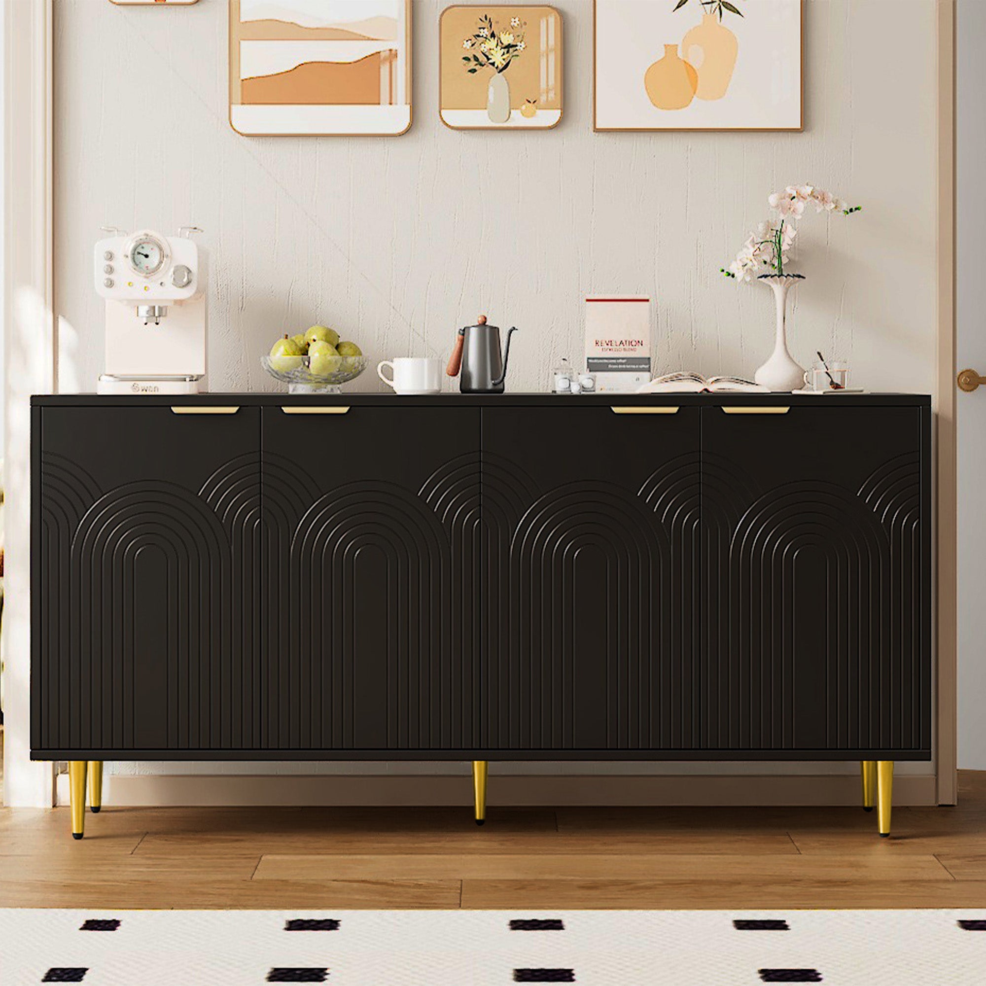 BUFFET METALIQUE ANCIEN VESTIAIRE METALLIQUE TRIPLE