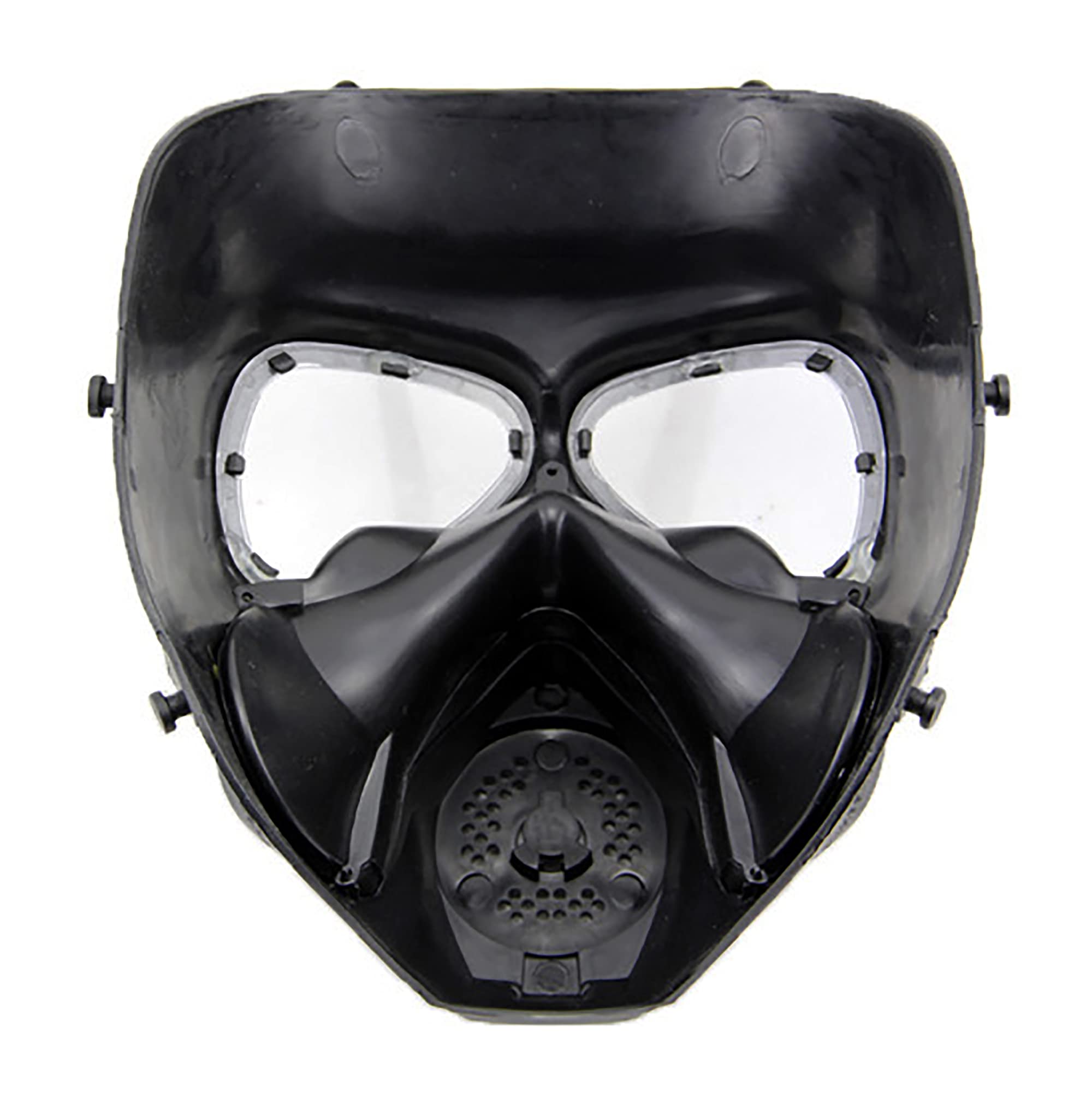 Masque anti-buée à double ventilateur pour Airsoft et Paintball - Noir - 3