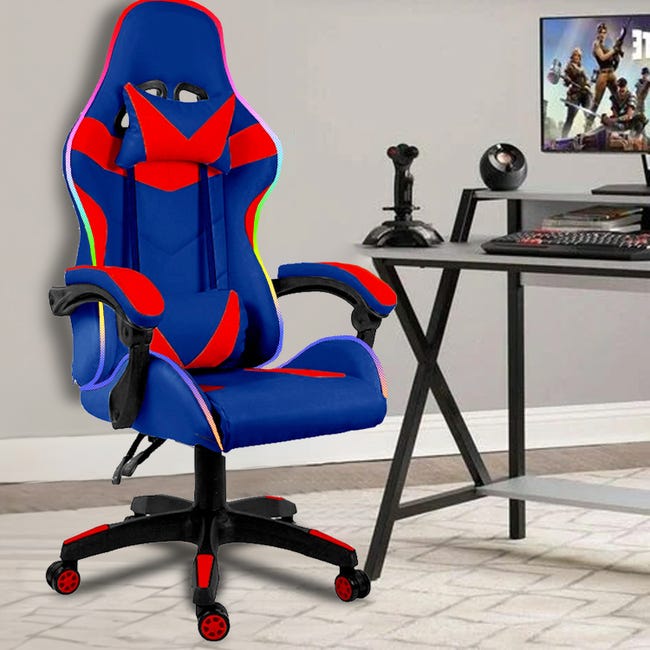 Sedia Da Gaming Con Supporto Lombare Poggiatesta Braccioli Regolabili Sedia Reclinabile Da Ufficio Sedia Da Gaming Con Supporto Lombare Poggiatesta Braccioli Regolabili Sedia Reclinabile Da Ufficio