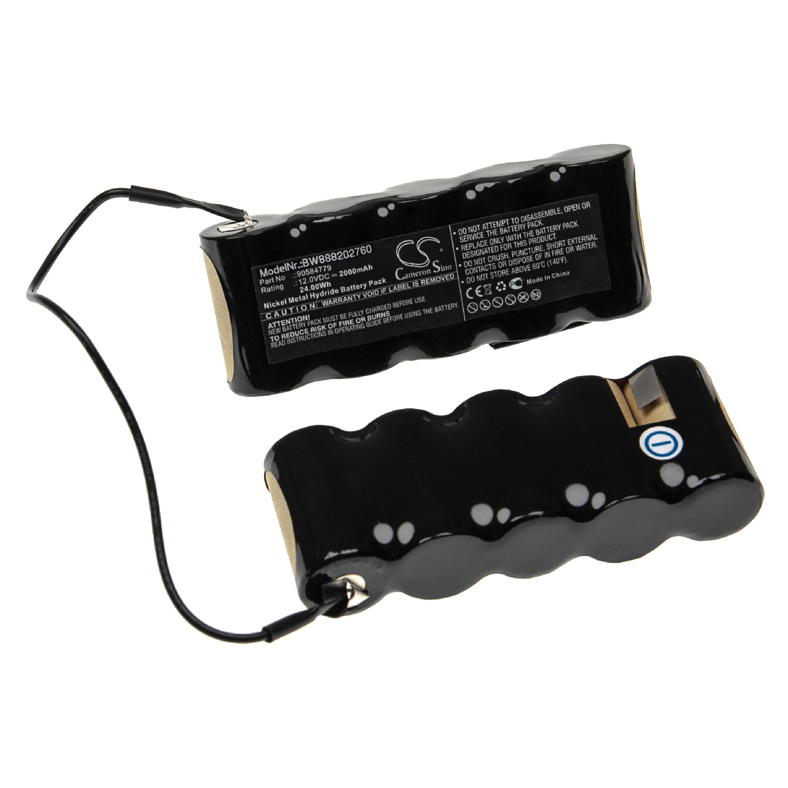 vhbw caricabatterie compatibile con Black & Decker LBXR1512 batterie Li