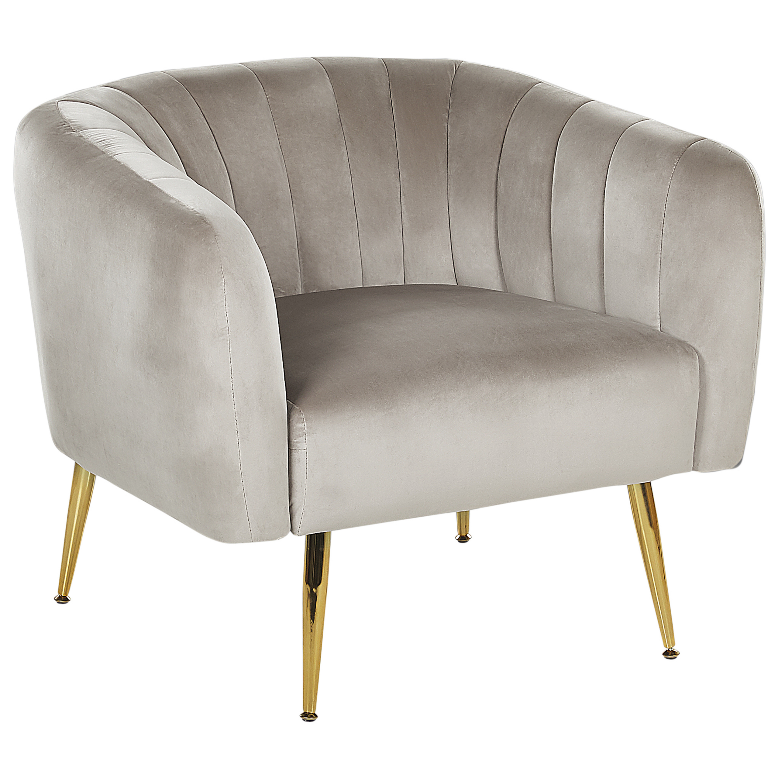 Fauteuil Bas Sans Accoudoirs Tissu Vert Imprimé Jungle - Rembourrage épais, Style Rétro, Charge 120 Kg - 3