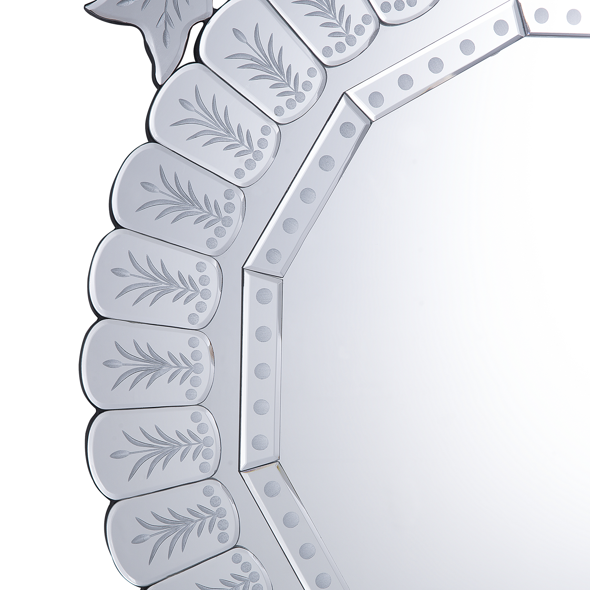 Specchio CRAON 67 cm 100 cm Argento - 7