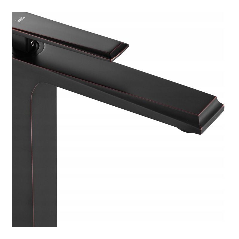 Bateria Umywalkowa REA ROMANO Czarna Postarzana Niska