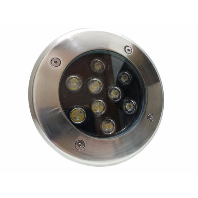 Spot LED Encastrable Extérieur IP65 220V Sol 9W 60° - Blanc Neutre 4000K - 5500K - SILAMP