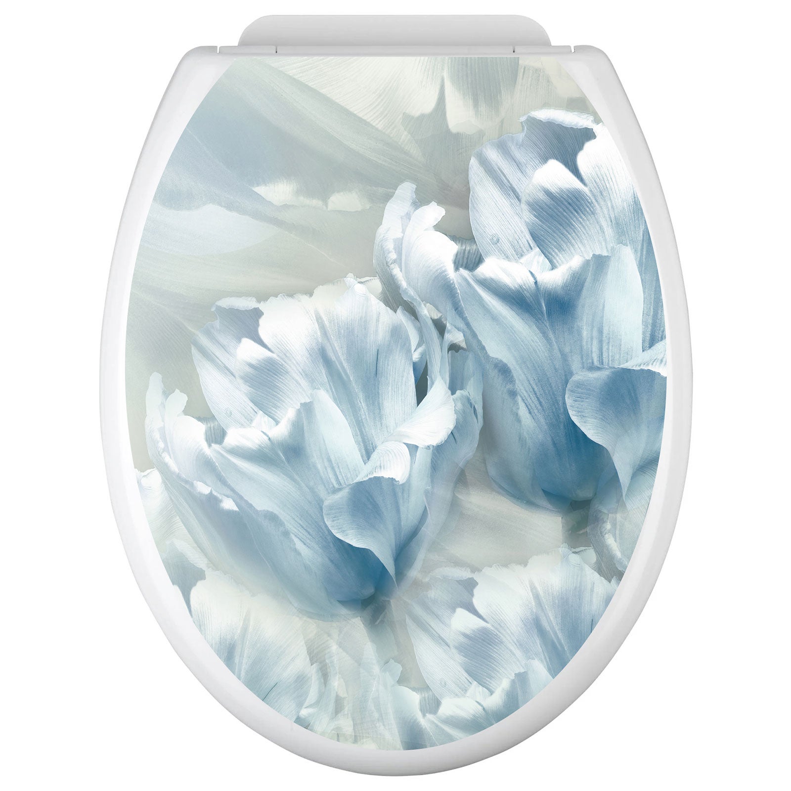 Sticker Abattant WC Fleurs et Galets