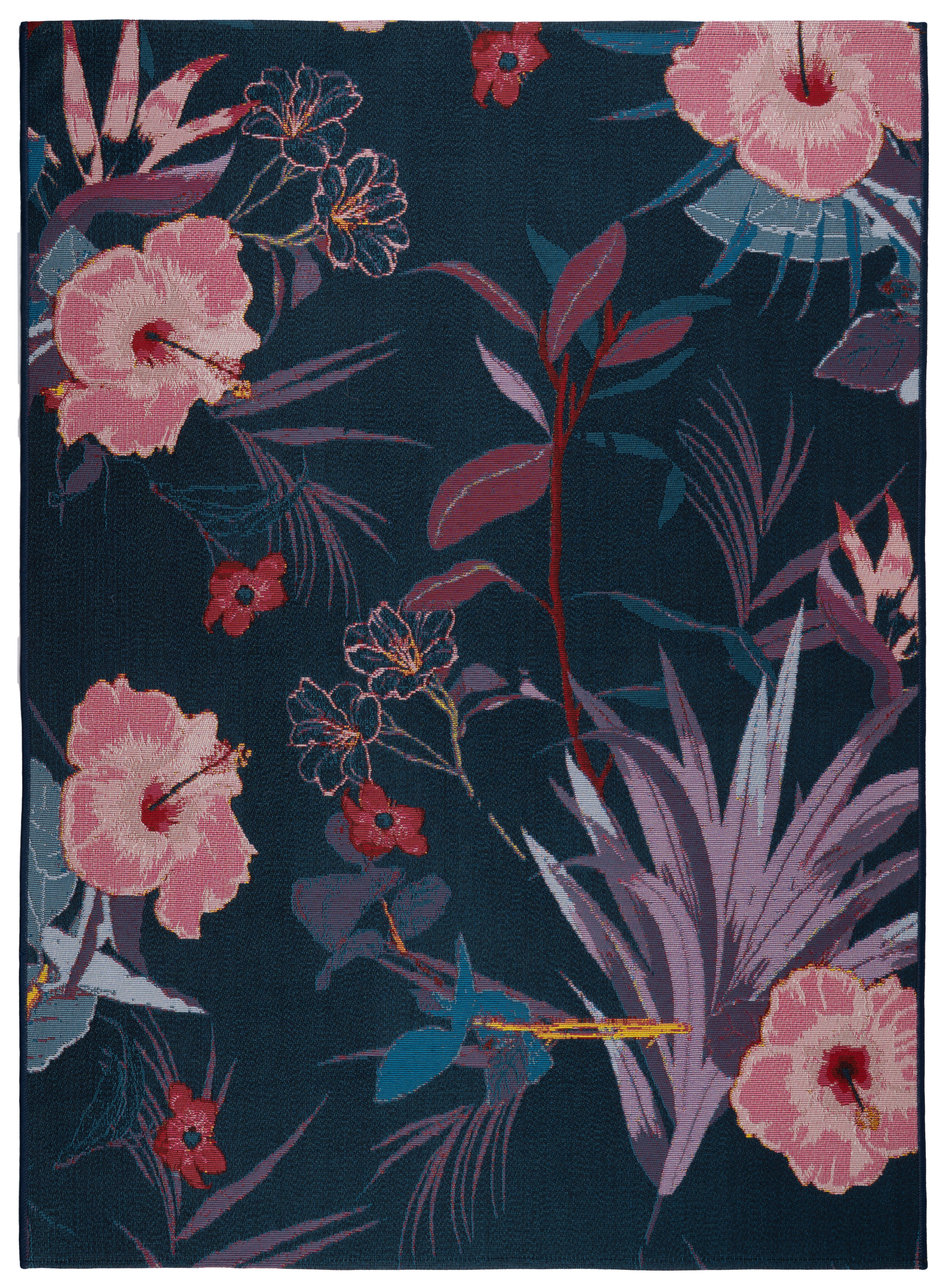 Dywan Multidecor Jungle Outdoor na zewnątrz i do wewnątrz 160 x 220 cm kwiaty różowe1 szt.