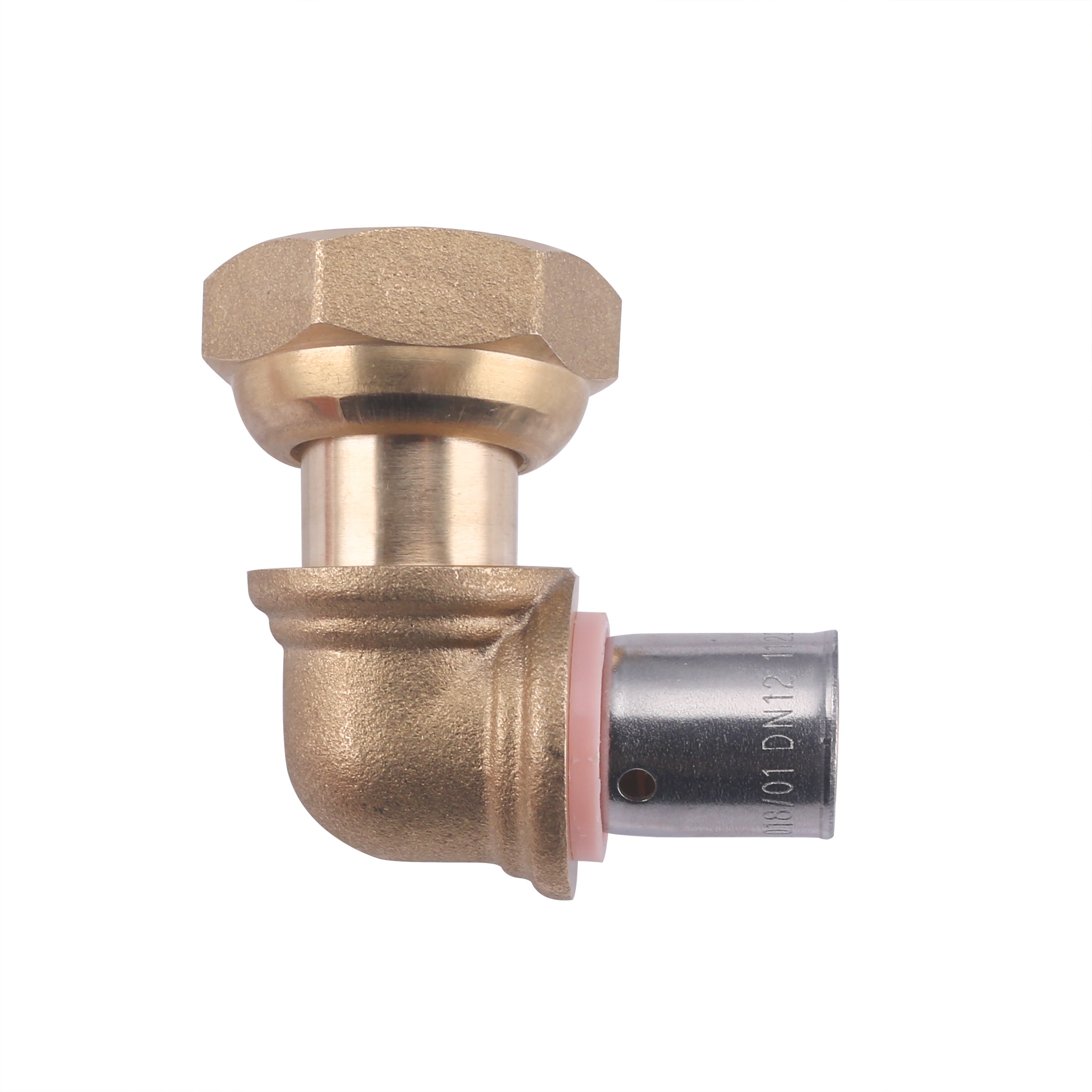 Raccord PER à Sertir Coude Ø12 - Femelle Tournant 15x21 NOYON & THIEBAULT - 3