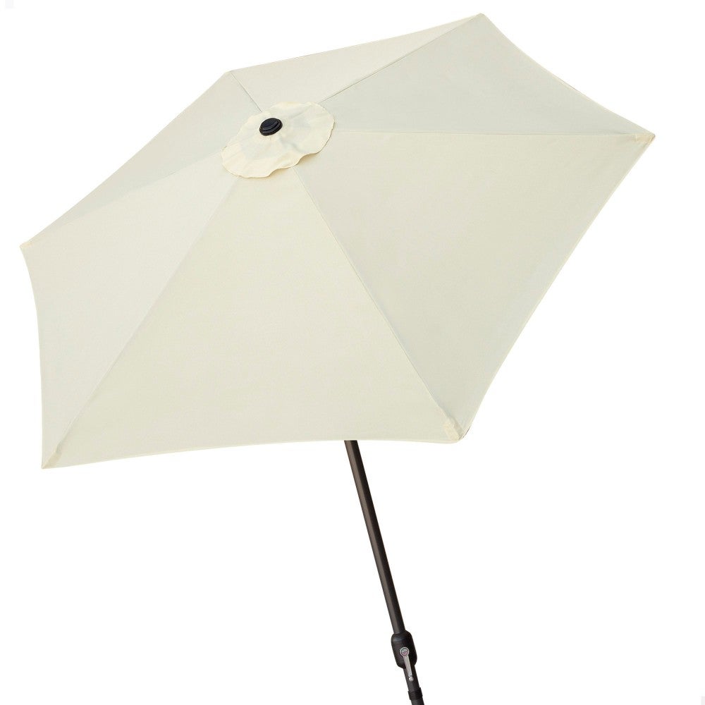 Parasol Aktive Hexagonal 270 cm ochrona UV50 i korba kremowy