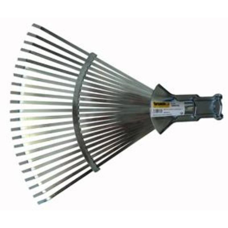 WURKO Rastrello Regolabile R2A Con 22 Denti Piatti - Apertura Fino A 40 Cm, Attacco Per Manico (Non Incluso) - 2