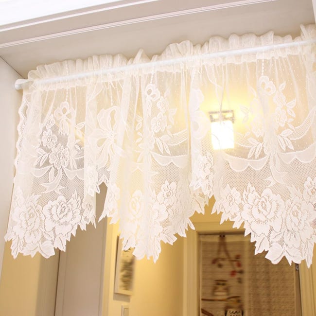 Tende In Pizzo, Piccole Tende Da Cucina E Caffè, Piccole Tende