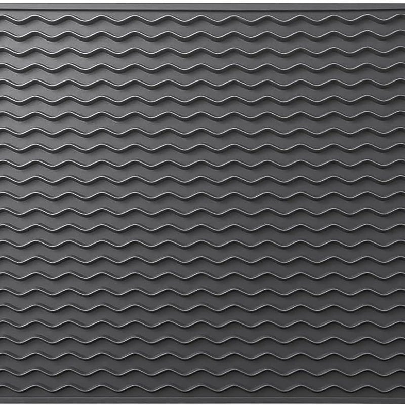 Mata do suszenia naczyń, szybkoschnąca silikonowa ociekaczka do naczyń, mata do blatów kuchennych, akcesoria stołowe, mata do suszenia naczyń