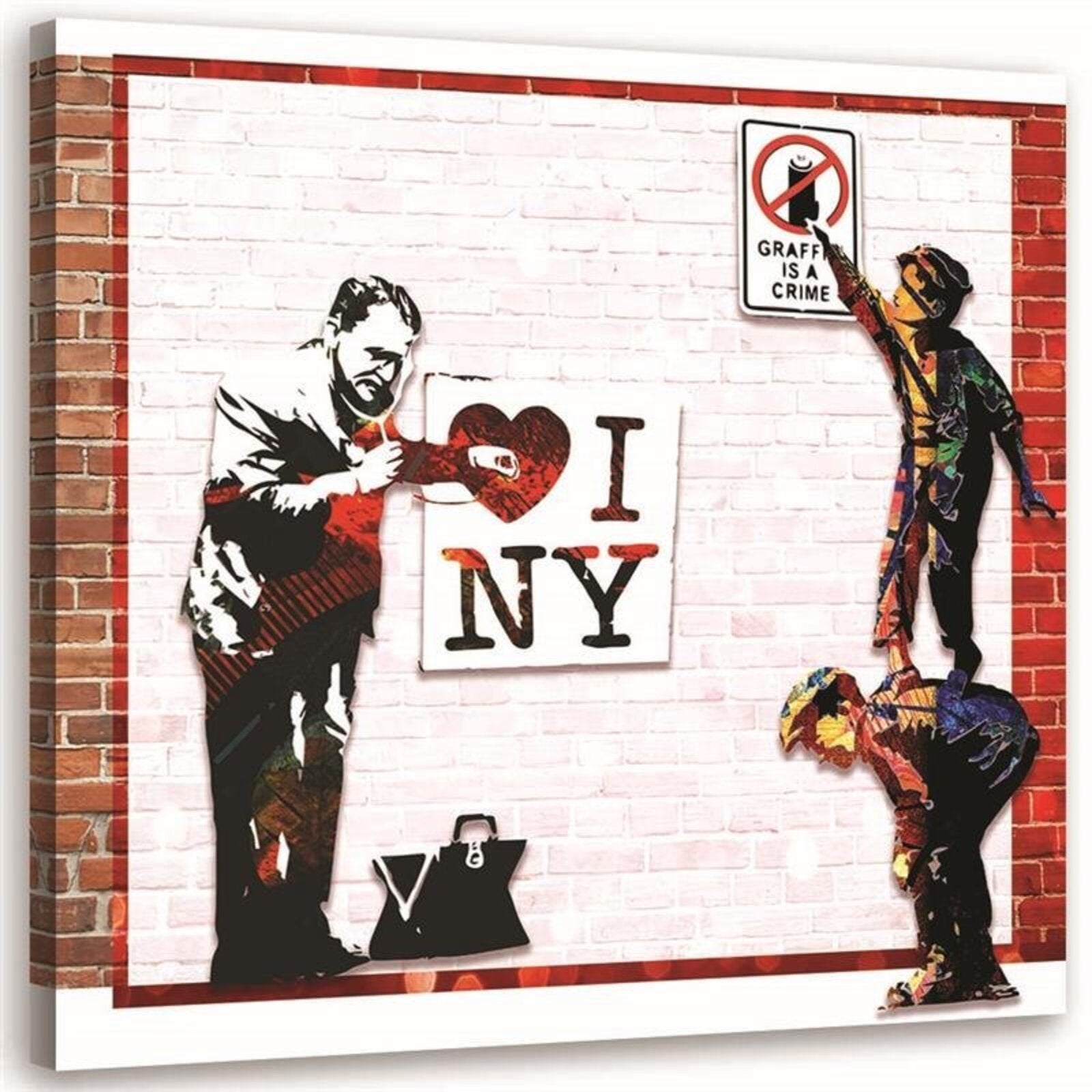 Obraz, Banksy - I love New York 40x40
