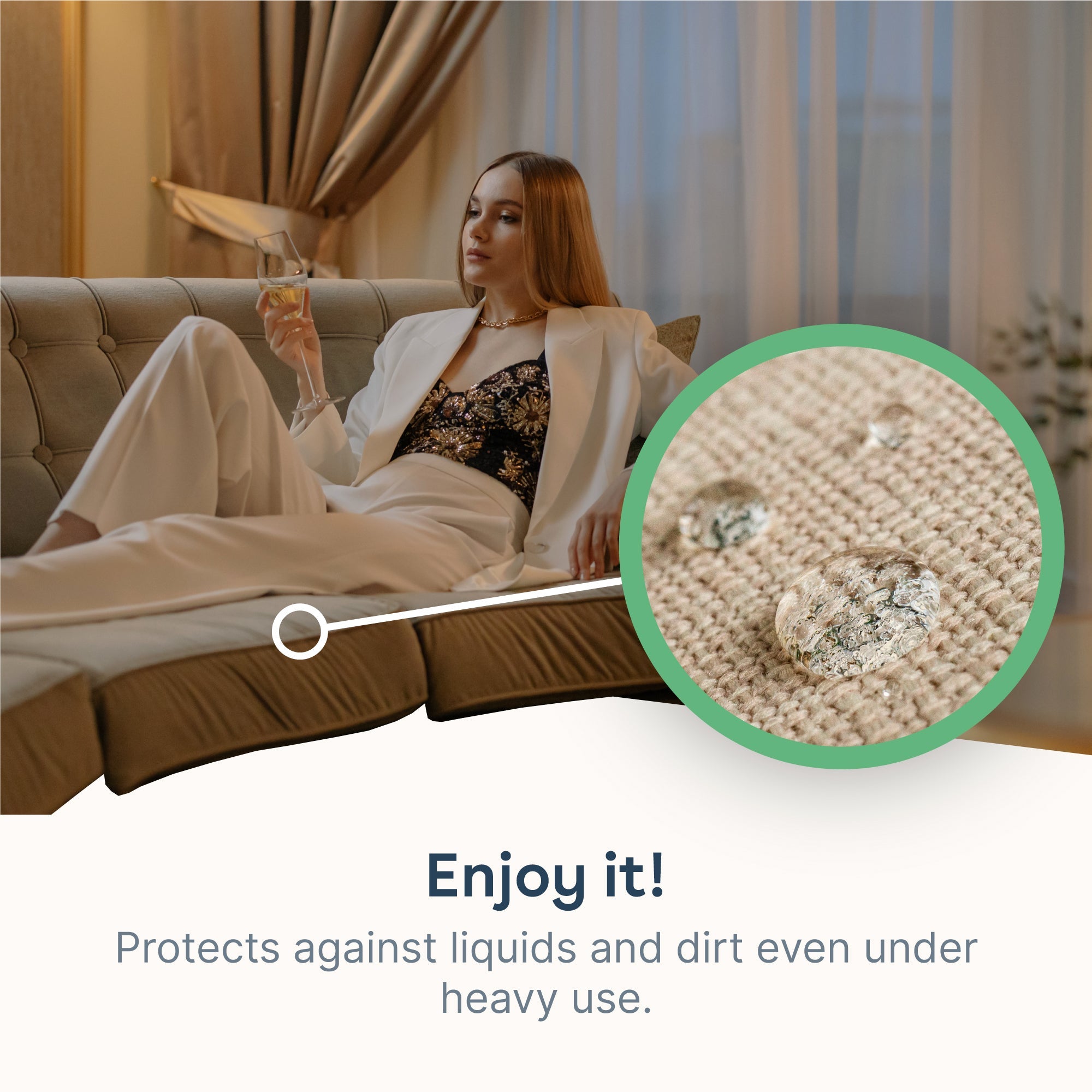 eco:fy Spray de impregnação para estofos • proteção sustentável • 2.5l - 2