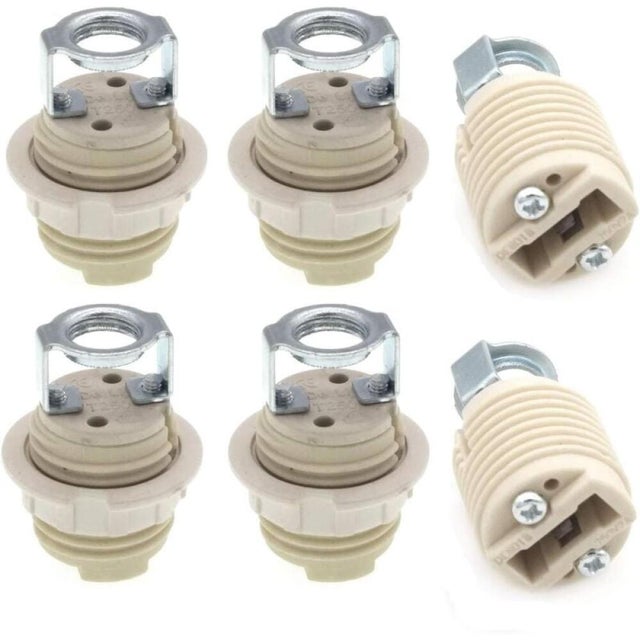 Culot Céramique Halogène ODETOJOY Douilles G9 Avec Câble - Culot Céramique Pour Ampoules LED Et Halogènes - Lot De 2 Montage Douille G9 Culot Céramique Halogène ODETOJOY Douilles G9 Avec Câble - Culot Céramique Pour Ampoules LED Et Halogènes - Lot De 2 Montage Douille G9