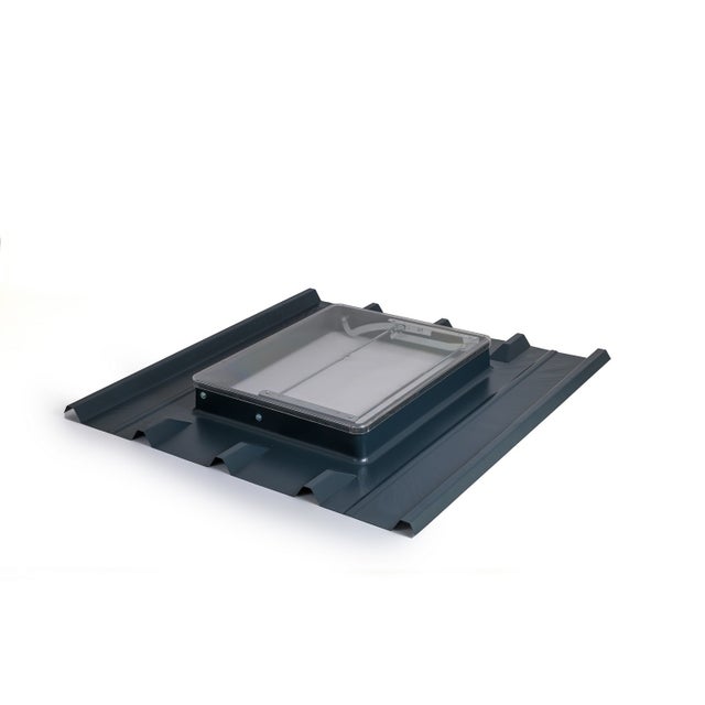 Lucarne De Toit Pour Caravane/Camping-car 42x42 Cm - Transparente Avec Moustiquaire - Ouverture 35x35 Cm
