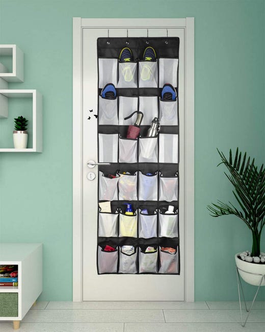 Relaxdays Appendino da Porta, Set da 24 Ganci da Appendere, per Anta Relaxdays Appendino da Porta, Set da 24 Ganci da Appendere, per Anta