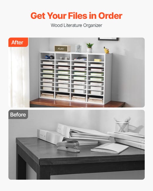 Organiseur Littérature Séparateurs Amovibles Organiseur Documents SucceBuy Bois 36 Compartiments ... - Leroy Merlin Porte-documents Capacité 80 Kg Organiseur Littérature Séparateurs Amovibles Organiseur Documents SucceBuy Bois 36 Compartiments ... - Leroy Merlin Porte-documents Capacité 80 Kg