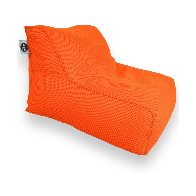 Fauteuil piscine XL flottant 100 x 90 x 70 cm intérieur / extérieur sans polystyrène Orange (DC10090-6) - 4