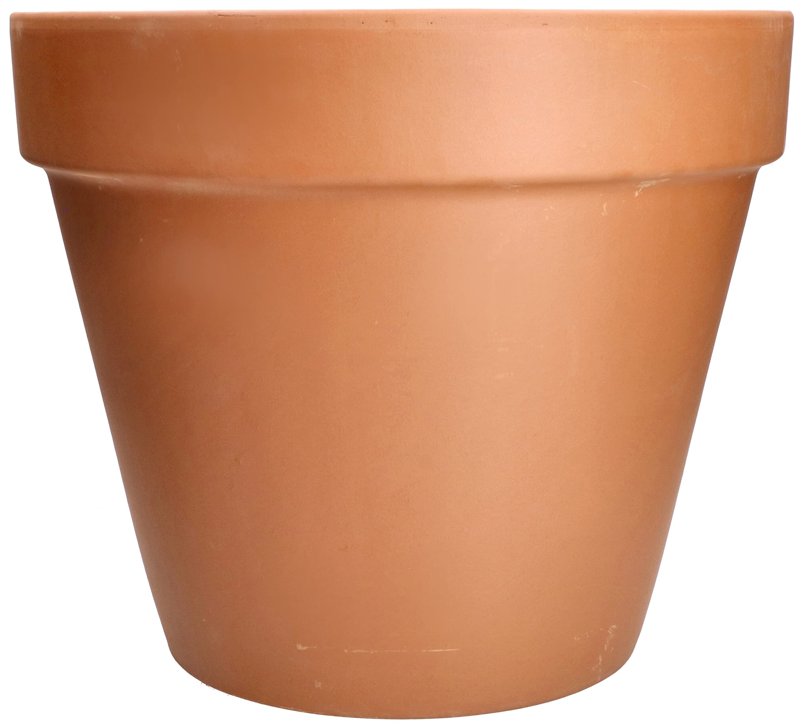 Lotto da 2 vasi in terracotta - Ø 17 cm - con bordo - per interno e giardini - KOTARBAU - 7