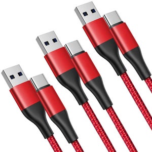 Lot De 4 Cable Micro USB Nylon Chargeur Rapide Pour Meizu M2 Note Couleur Argent, 1 Mètre - Marque Yuan Yuan - Téléphonie