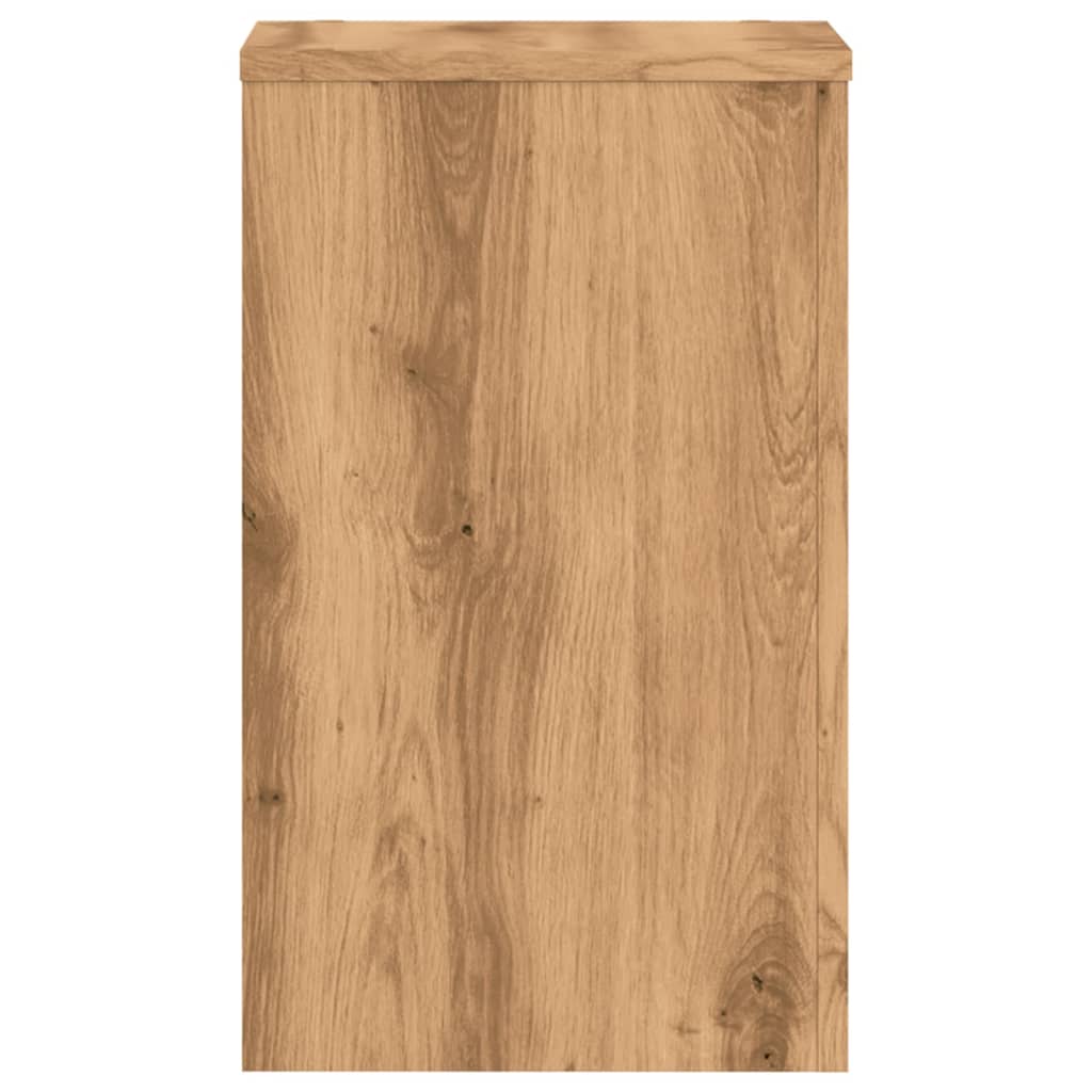 Maison Exclusive - Supports pour plantes 2 pcs chêne artisanal bois ingénierie - 6