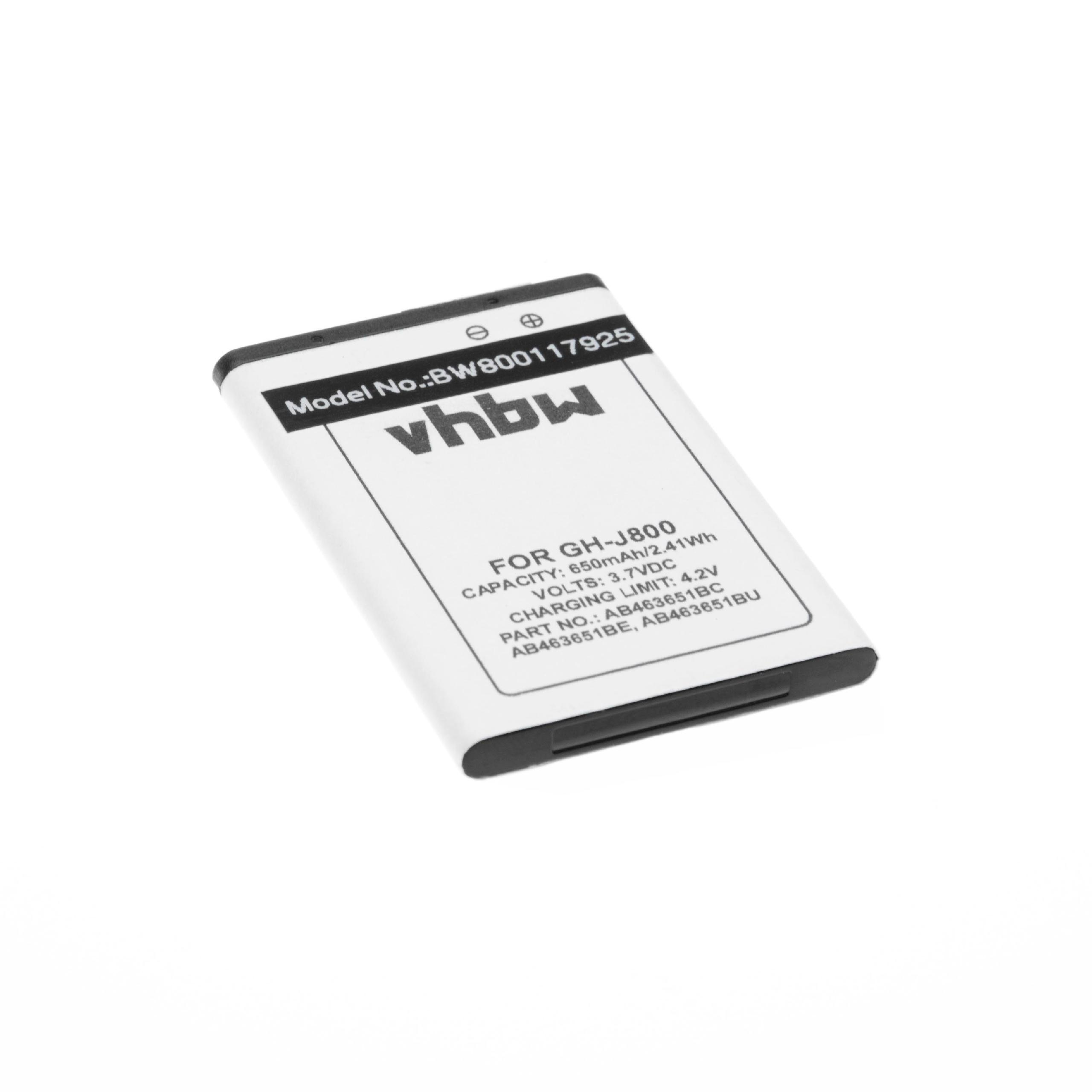 Vhbw Batterie compatible avec Samsung SGH-F408, SGH-F309, SGH-F400, SGH ...