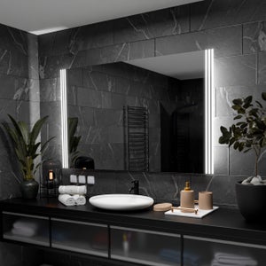 Specchio Da Bagno Con Luci LED ChillCruiser - 60x100 Cm - Design Moderno E Illuminazione Integrata