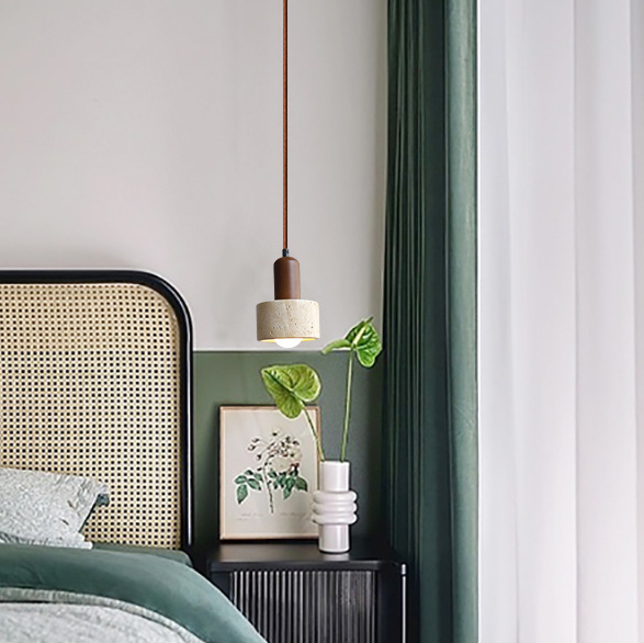 Lampy wiszące z żarówkami, żyrandole LED, lampy sufitowe w stylu vintage, żyrandole nocne, lampy sufitowe, 3 temperatury barwowe, regulowana wysokość - 7