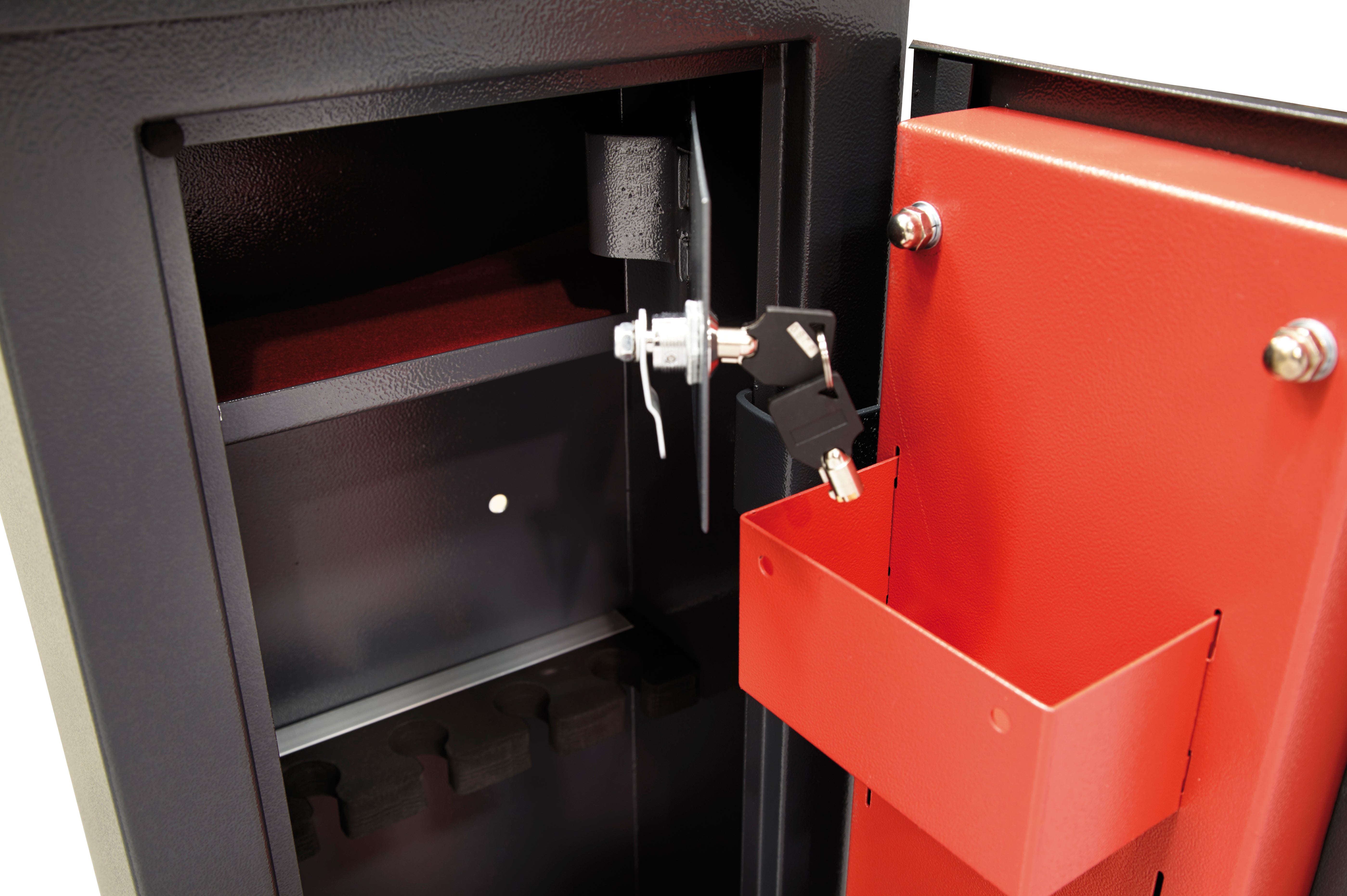 ARREGUI Domus ARM050335 Armoire à fusils avec coffre intérieur, 5 fusils, serrure à clé - 3