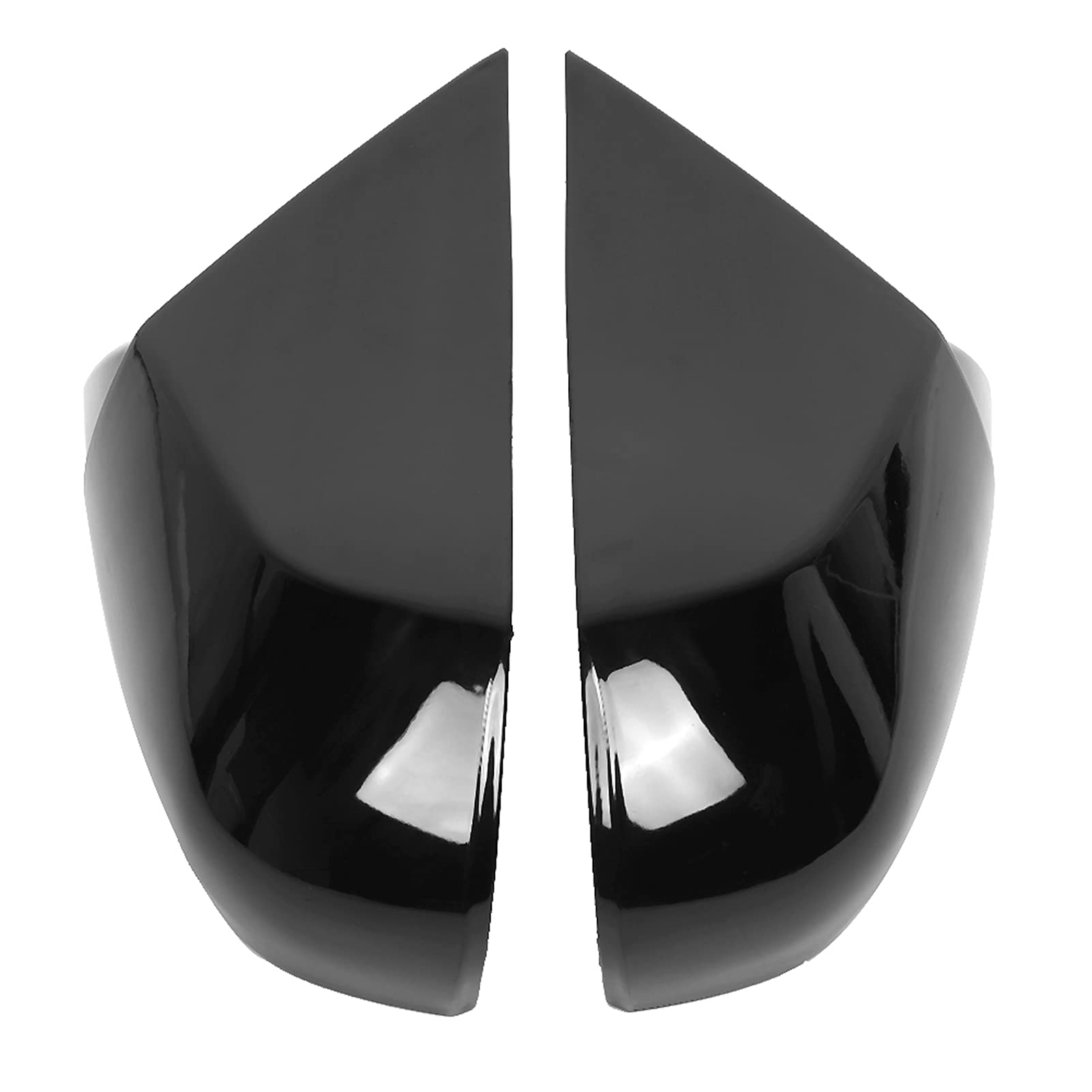 Copri specchietti AddOn adatti per Camry XV70 Le Se XLE XSe XLE 2018-2020 (nero lucido) - 8