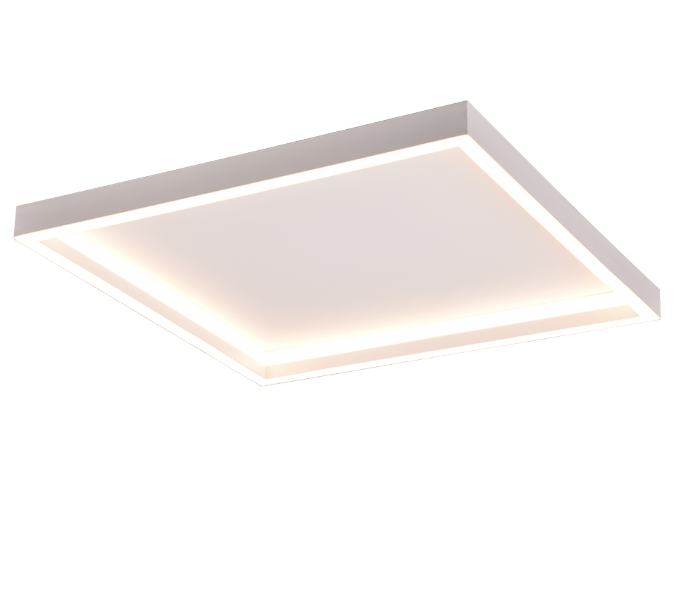 Plafon Rotonda kwadratowy biały LED 20W 3000K 2600lm wym: 5,8 x 35 cm IP20 metal RL