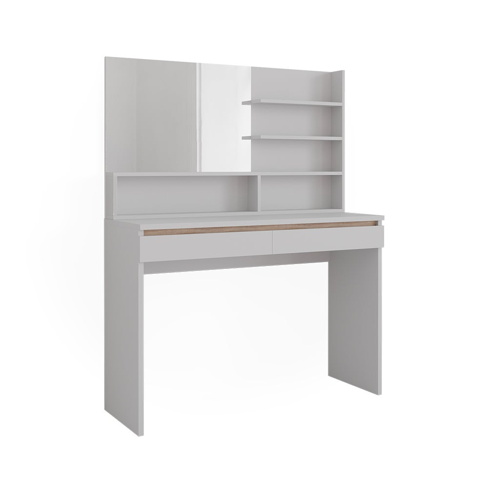 Vicco Toaletka Emma, Biały, 120 cm z półką z lustrem