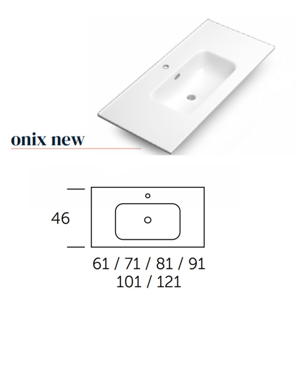 Armadio da bagno montato a pavimento con lavandino | 60 cm | 3 cassetti con chiusura e organizzatore imbottiti | Bianco lucido - Cromo lucido - 5