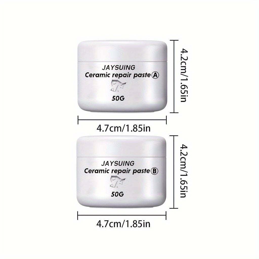 Kit Riparazione Piastrelle - Stucco Per Graffi E Crepe Su Ceramica E Porcellana, Facile Da Usare - Foto 4