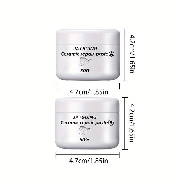 Kit Riparazione Piastrelle - Stucco Per Graffi E Crepe Su Ceramica E Porcellana, Facile Da Usare - Foto 4