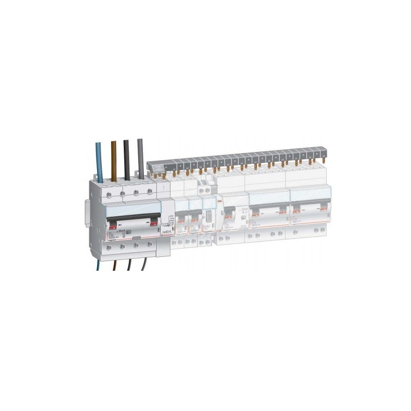 Legrand - Module de raccordement tétrapolaires 63A HX³ - 406301 - 3