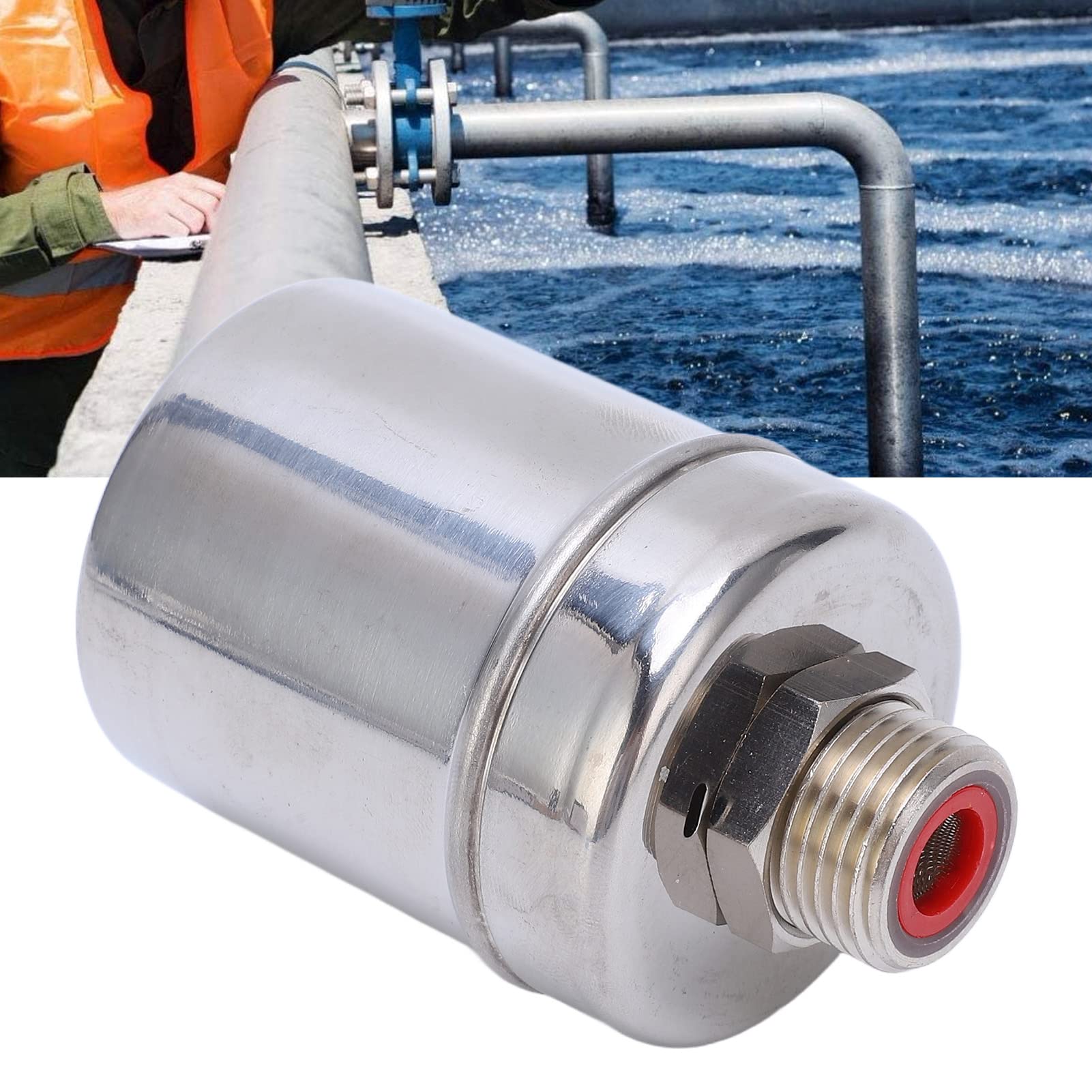 Vanne à Flotteur Automatique Laiton DN20 (3/4") - Pour Régulation Niveau D'eau Réservoir, Chaudière, Abreuvoir - Étanchéité Renforcée