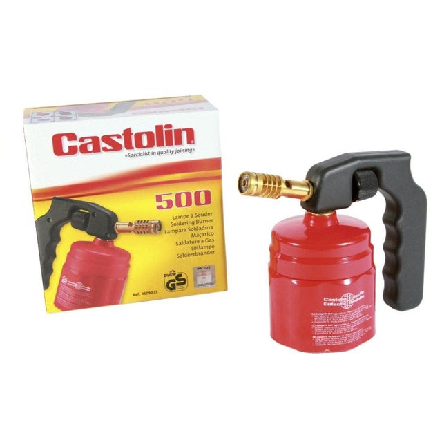 Castolin - Cartouche de gaz Butane perçable de type 200. pour lampe à souder - 730240MIN2 ESC:759271