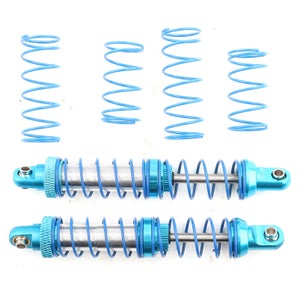 2 Amortiguadores De Choque Metálicos Para Coches RC 1:10, Medidas 65/85/110 Mm, Repuestos Resistentes Y Fáciles De Instalar