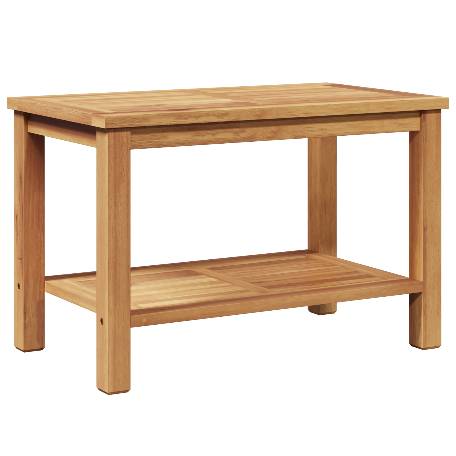 Table basse Marron 70 x 40 x 45 cm Bois de teck massif vidaXL - 2