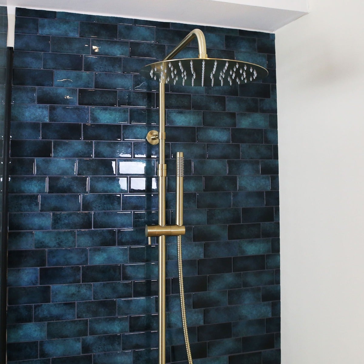 Delice II colonne de douche mécanique or brossé 300 - 6