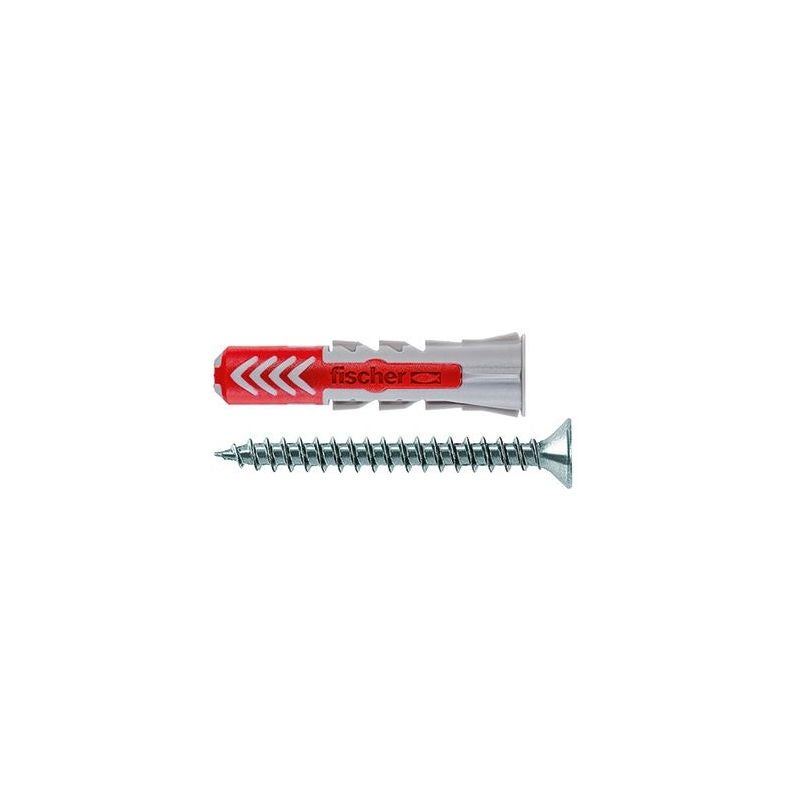 Cheville bi-matière 6x30 + vis DuoPower FISCHER - Boite de 50 - 2