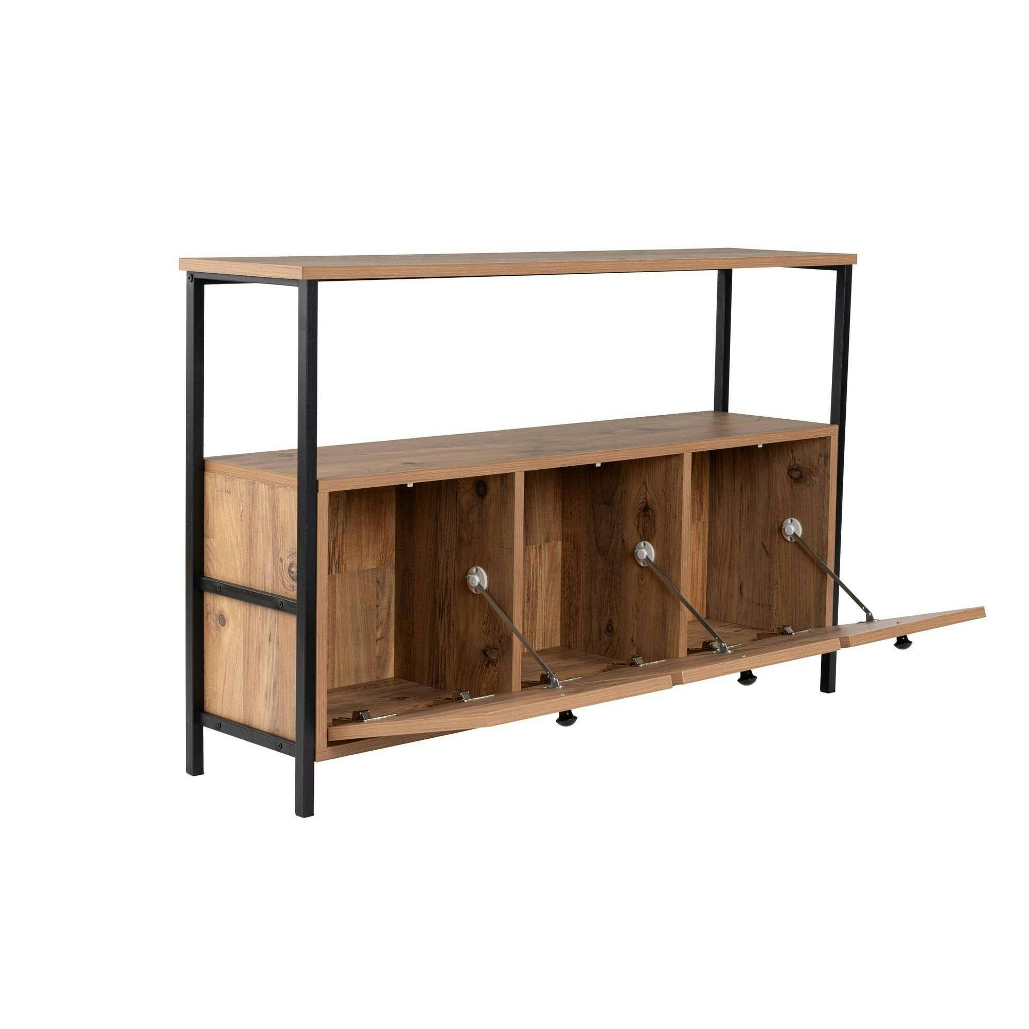 Console d'entrée avec rangement - 3 niches JENA - 8