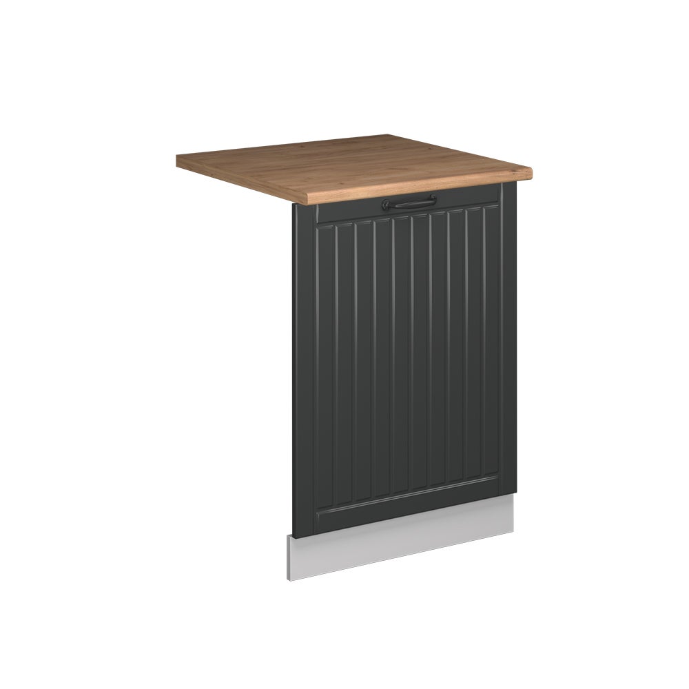 Vicco Panel przedni zmywarki Fame-Line, Antracytowy domek wiejski, 60 cm , BP Dąb