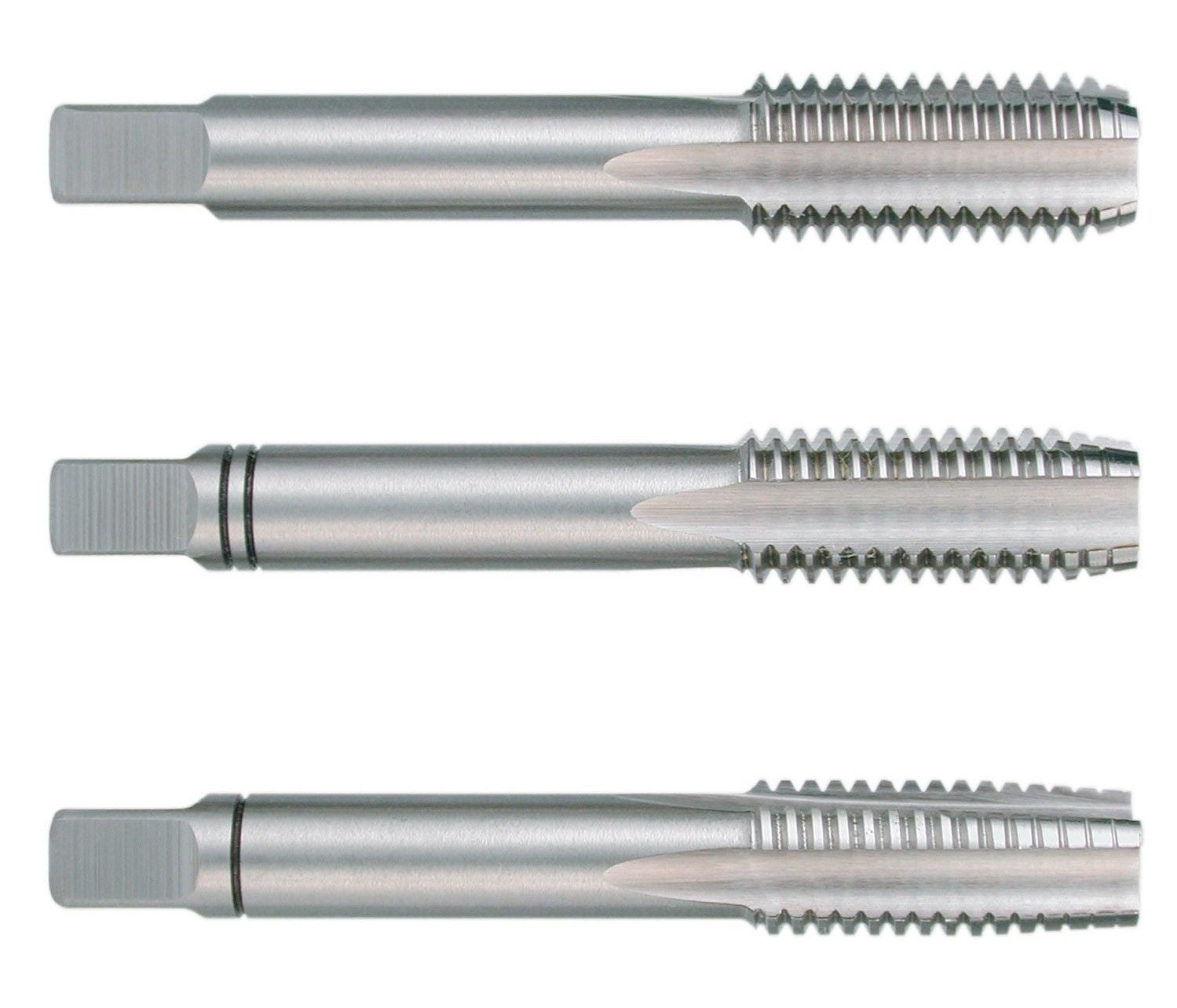 RUKO 230030-3 - Set Di 3 Maschi Per Filettatura A Mano M3 - HSS DIN 352 - Rettificati